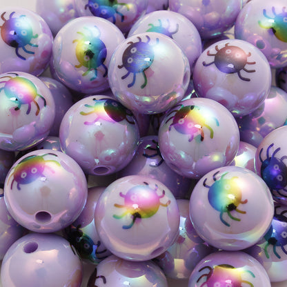 Mini Peanut Shape Colorful Irregular Acrylic Seed Beads