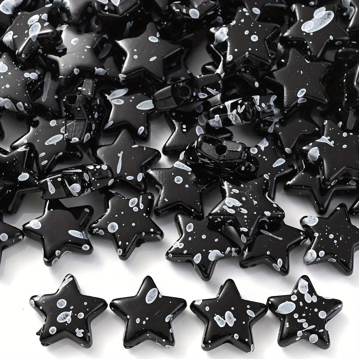 4/6/8/10mm Transparent AB Acrylic Dreamy Spacer Beads
