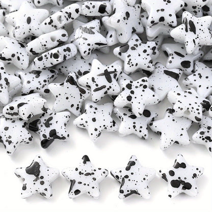 4/6/8/10mm Transparent AB Acrylic Dreamy Spacer Beads