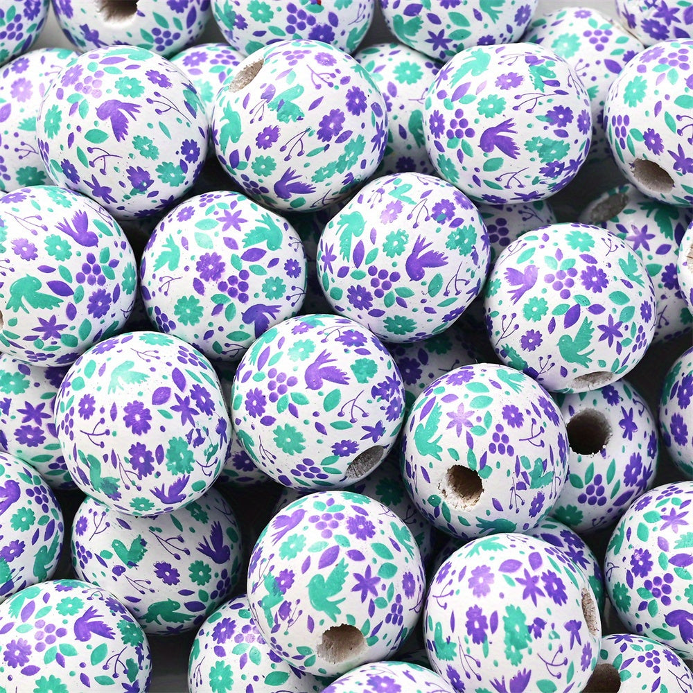 Mix Colored Faceted Acrylic Round Beads