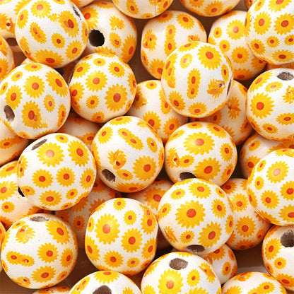 Mix Colored Faceted Acrylic Round Beads