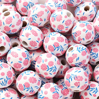 Mix Colored Faceted Acrylic Round Beads