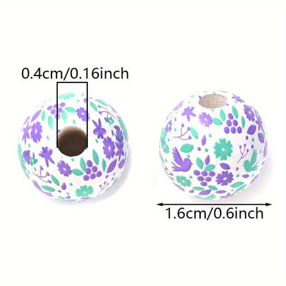 Mix Colored Faceted Acrylic Round Beads