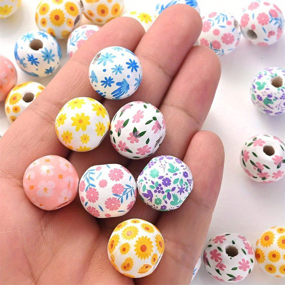 Mix Colored Faceted Acrylic Round Beads