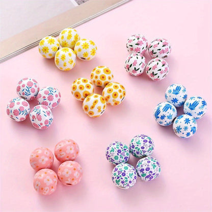 Mix Colored Faceted Acrylic Round Beads