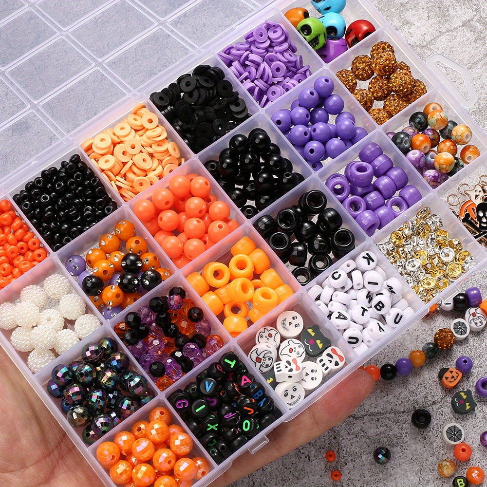 Halloween Clay Heishi Beads Jewelry Making Kit