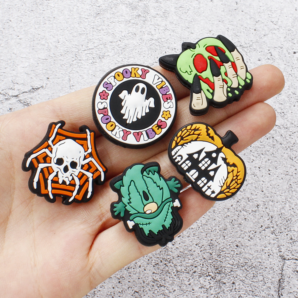Halloween Silicone Focal Beads Set