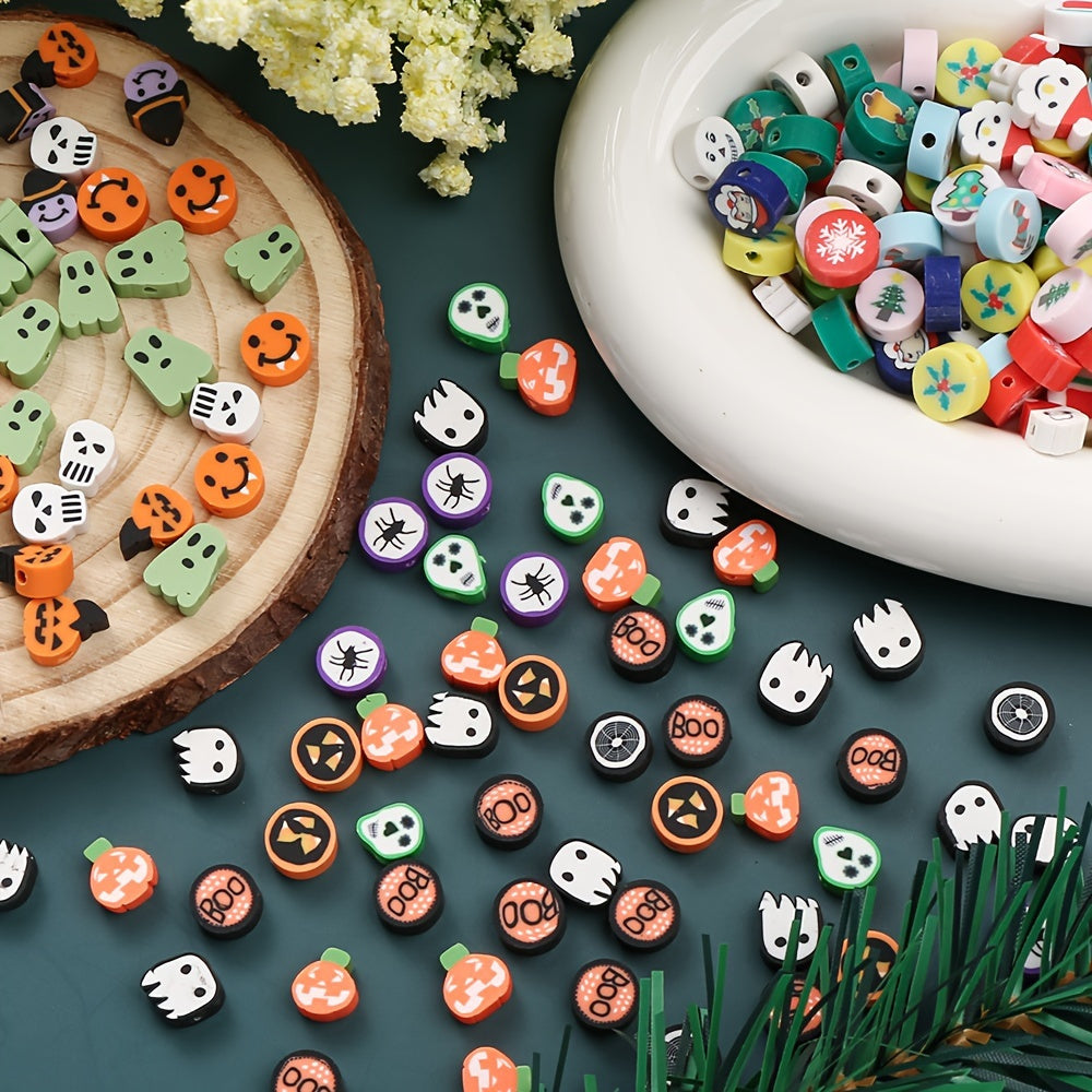 Halloween Clay Beads