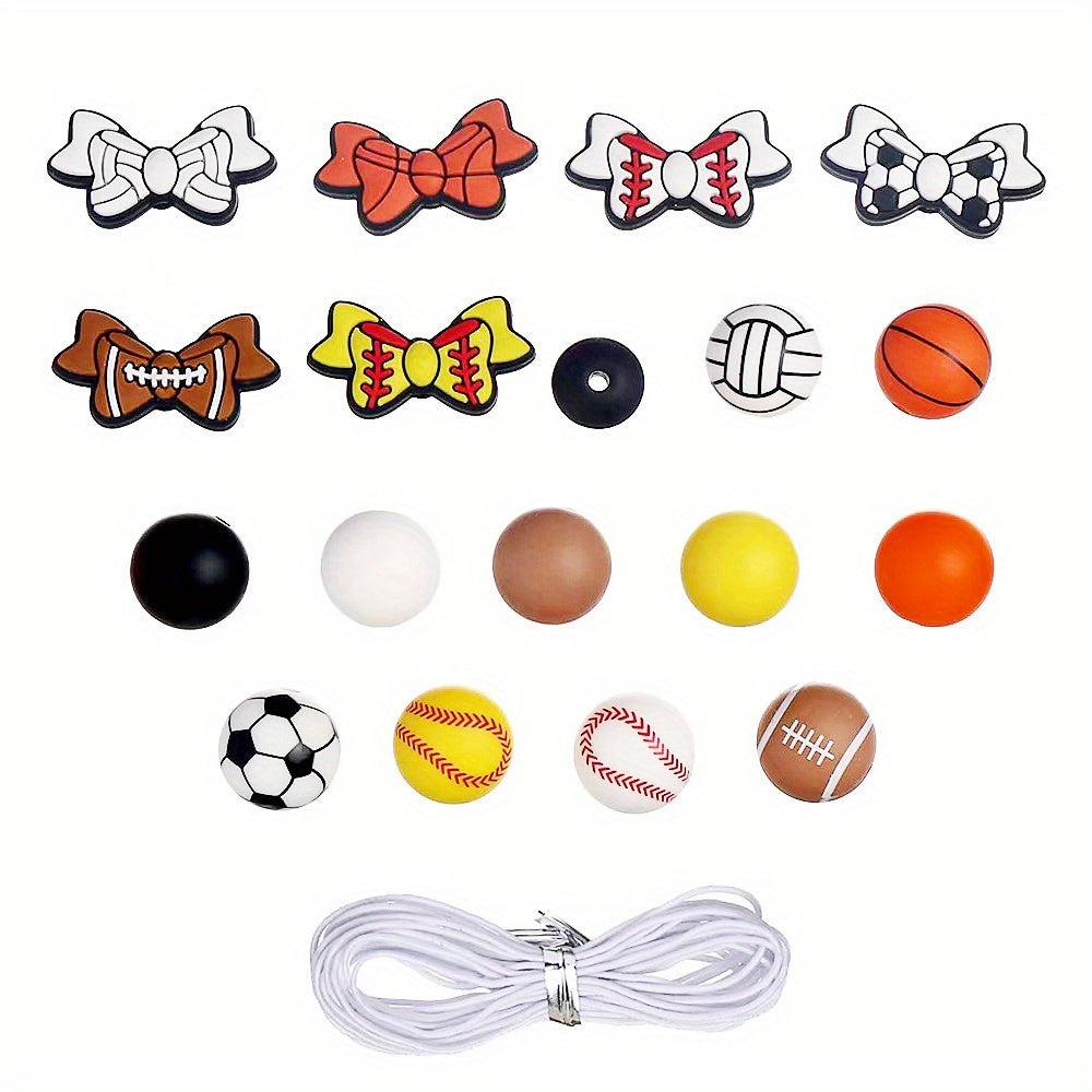 6/8mm Transparent Crack Round Acrylic Spacer Beads
