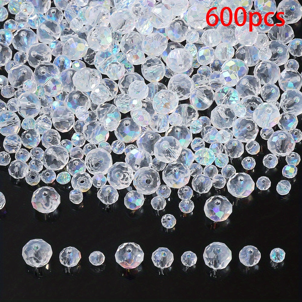 Faceted Glass Beads