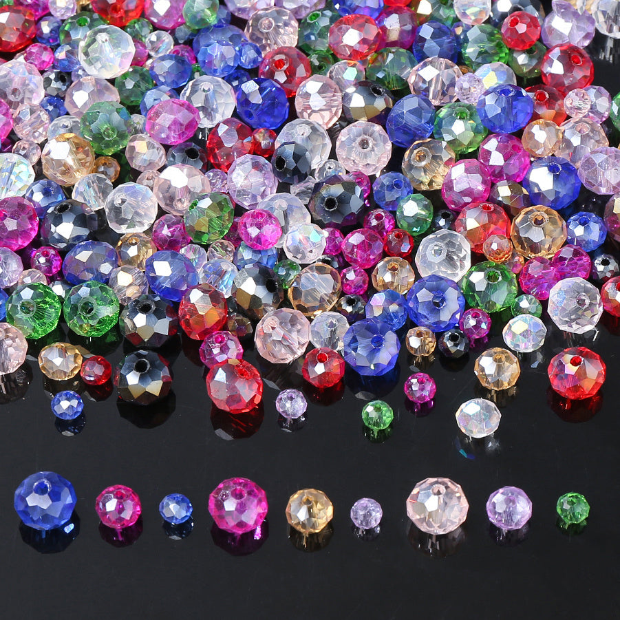 Faceted Glass Beads