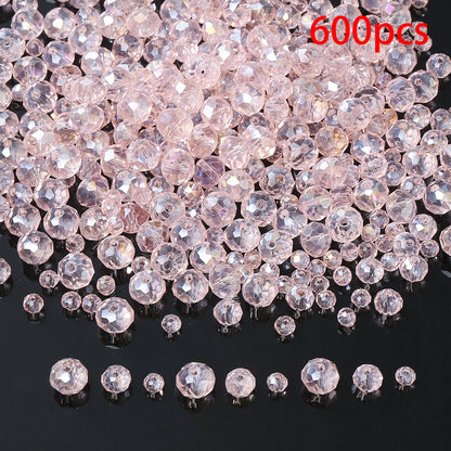 Faceted Glass Beads
