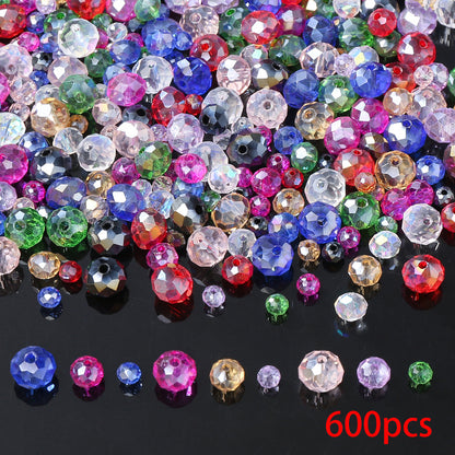 Faceted Glass Beads