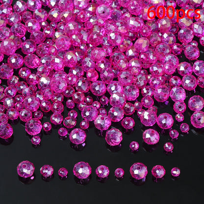 Faceted Glass Beads
