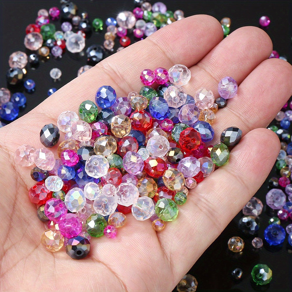 Faceted Glass Beads
