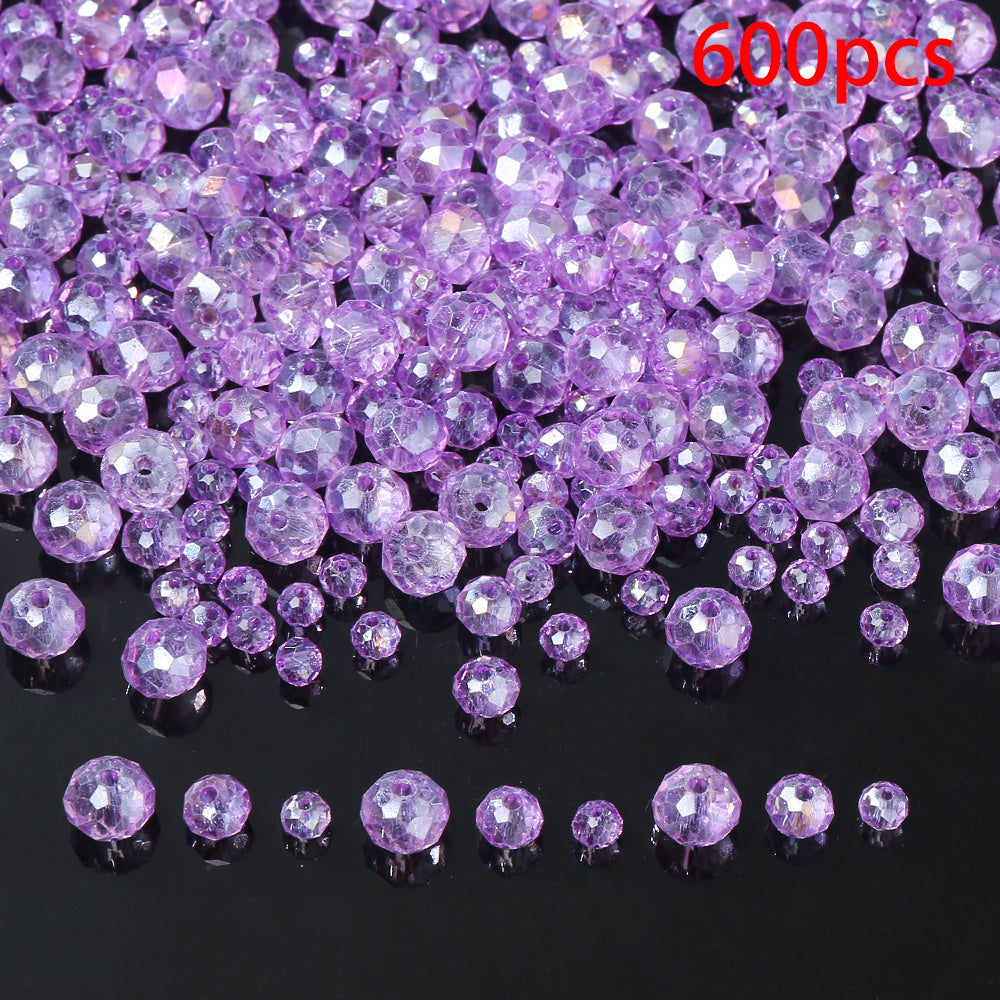 Faceted Glass Beads