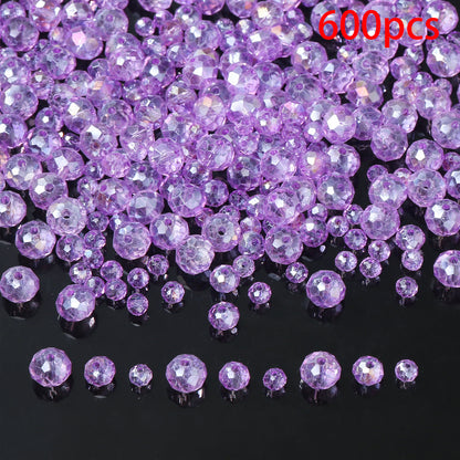 Faceted Glass Beads