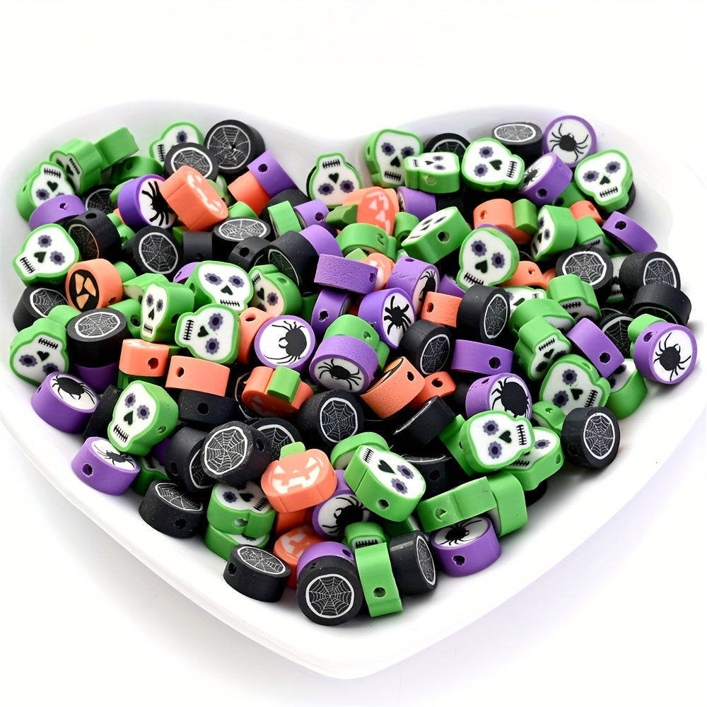 Halloween Wood Spacer Beads