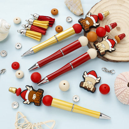 Yak Style Silicone Focal Beads Set