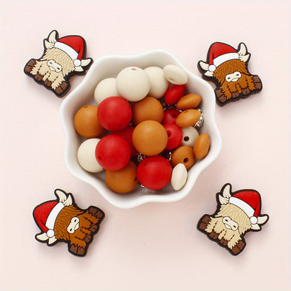 Yak Style Silicone Focal Beads Set