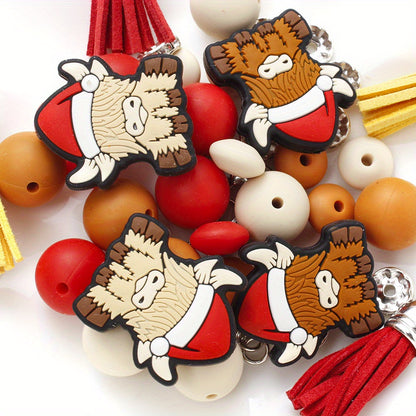 Yak Style Silicone Focal Beads Set