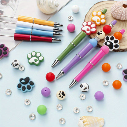 Dog Claw Silicone Beads Set