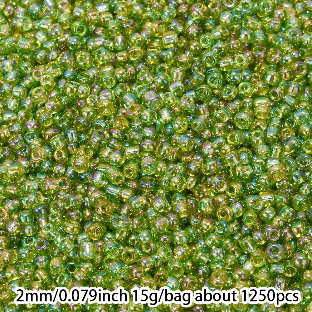 AB Cube Acrylic Shiny Focal Beads