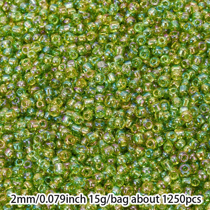 AB Cube Acrylic Shiny Focal Beads