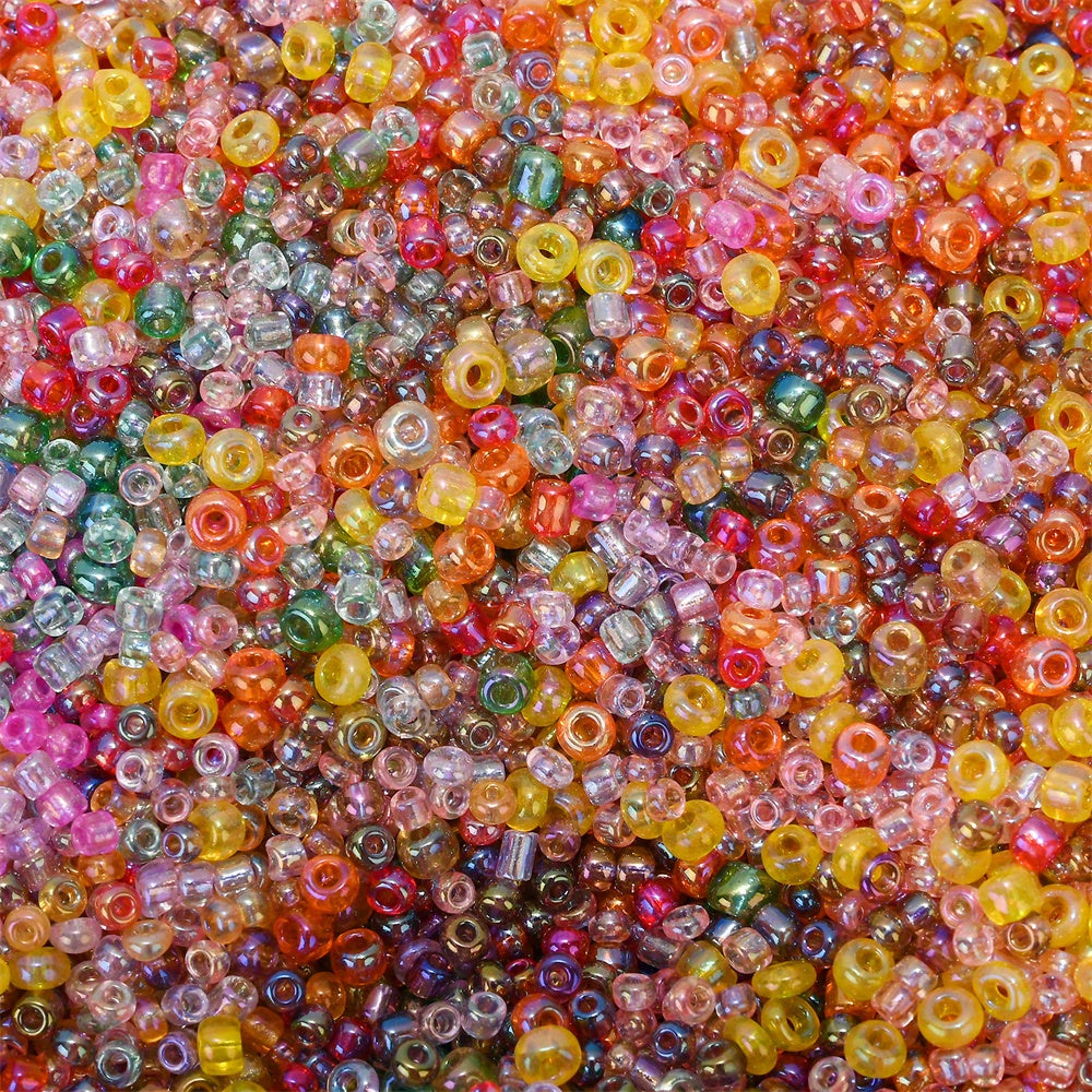 AB Cube Acrylic Shiny Focal Beads