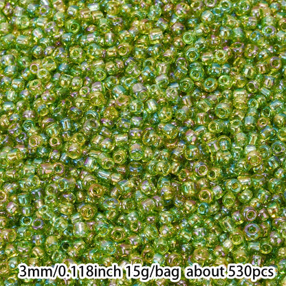 AB Cube Acrylic Shiny Focal Beads