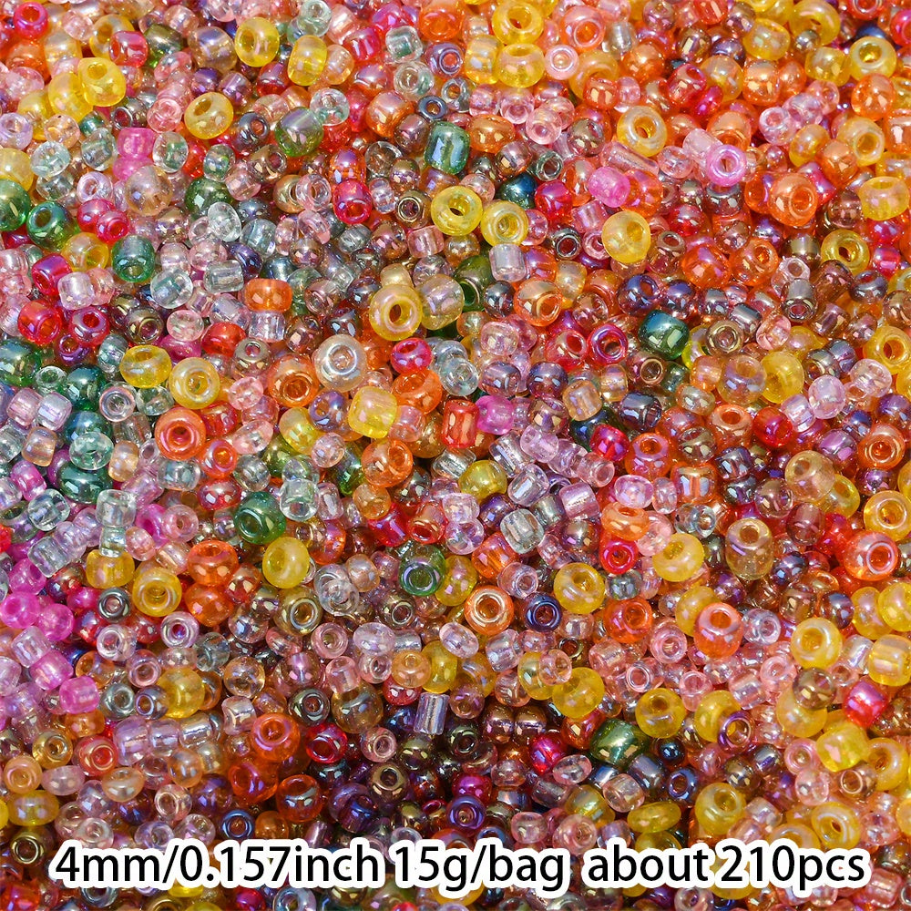 AB Cube Acrylic Shiny Focal Beads