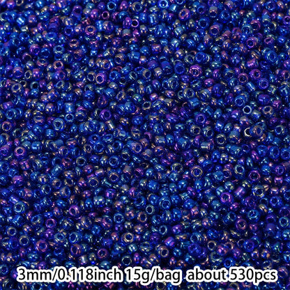 AB Cube Acrylic Shiny Focal Beads