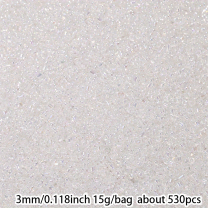 AB Cube Acrylic Shiny Focal Beads
