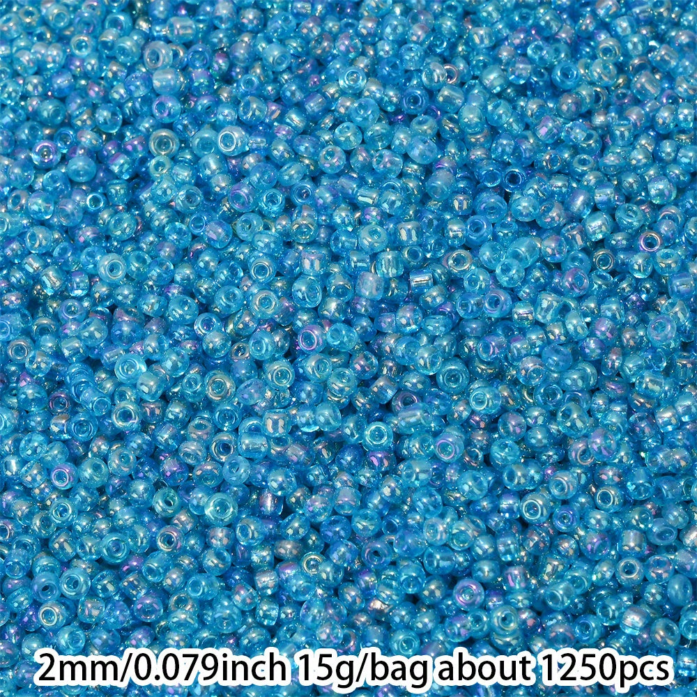 AB Cube Acrylic Shiny Focal Beads
