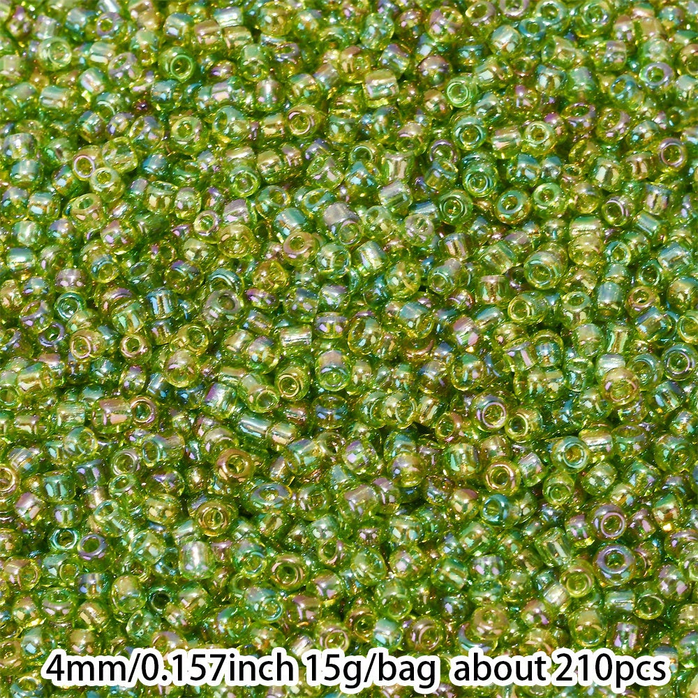 AB Cube Acrylic Shiny Focal Beads