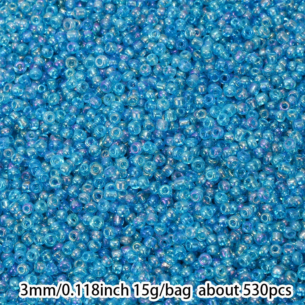 AB Cube Acrylic Shiny Focal Beads