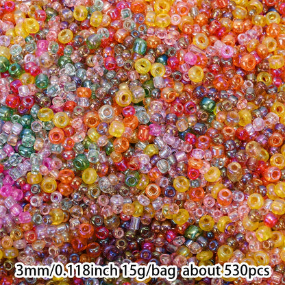 AB Cube Acrylic Shiny Focal Beads