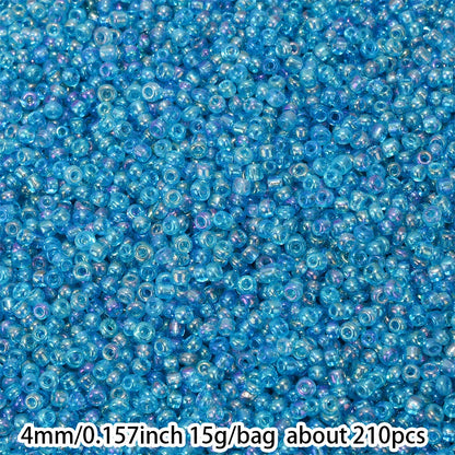 AB Cube Acrylic Shiny Focal Beads