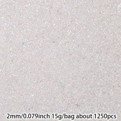 AB Cube Acrylic Shiny Focal Beads