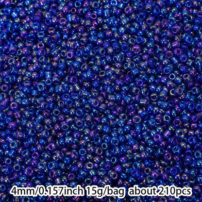 AB Cube Acrylic Shiny Focal Beads