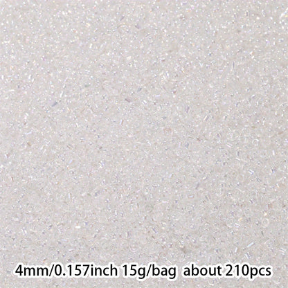 AB Cube Acrylic Shiny Focal Beads