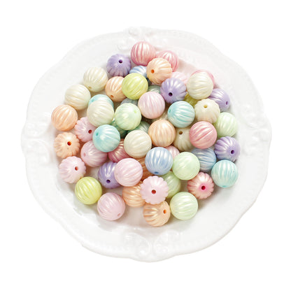 Gradient Acrylic Cross Spacer Beads