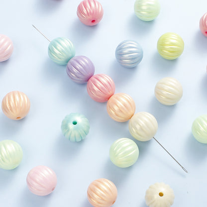 Gradient Acrylic Cross Spacer Beads