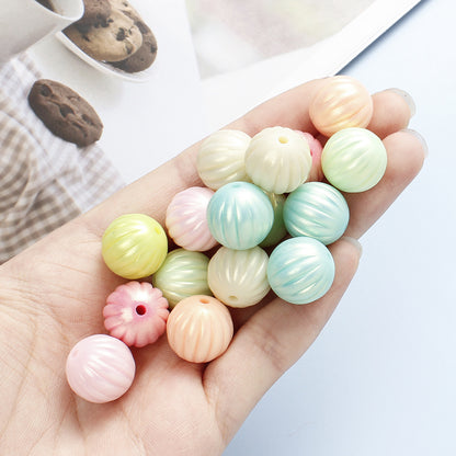 Gradient Acrylic Cross Spacer Beads