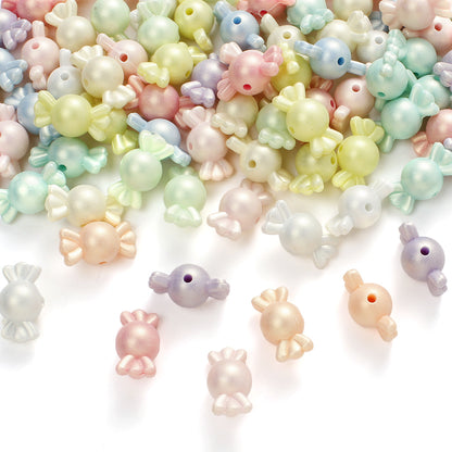 AB Matte Butterfly Sugar Shape Beads