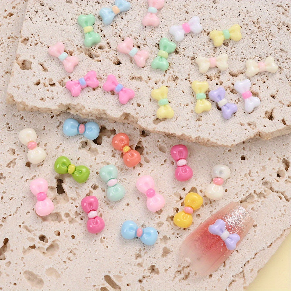 12 Grids Tiny Resin Rhinestone Sticker Beads