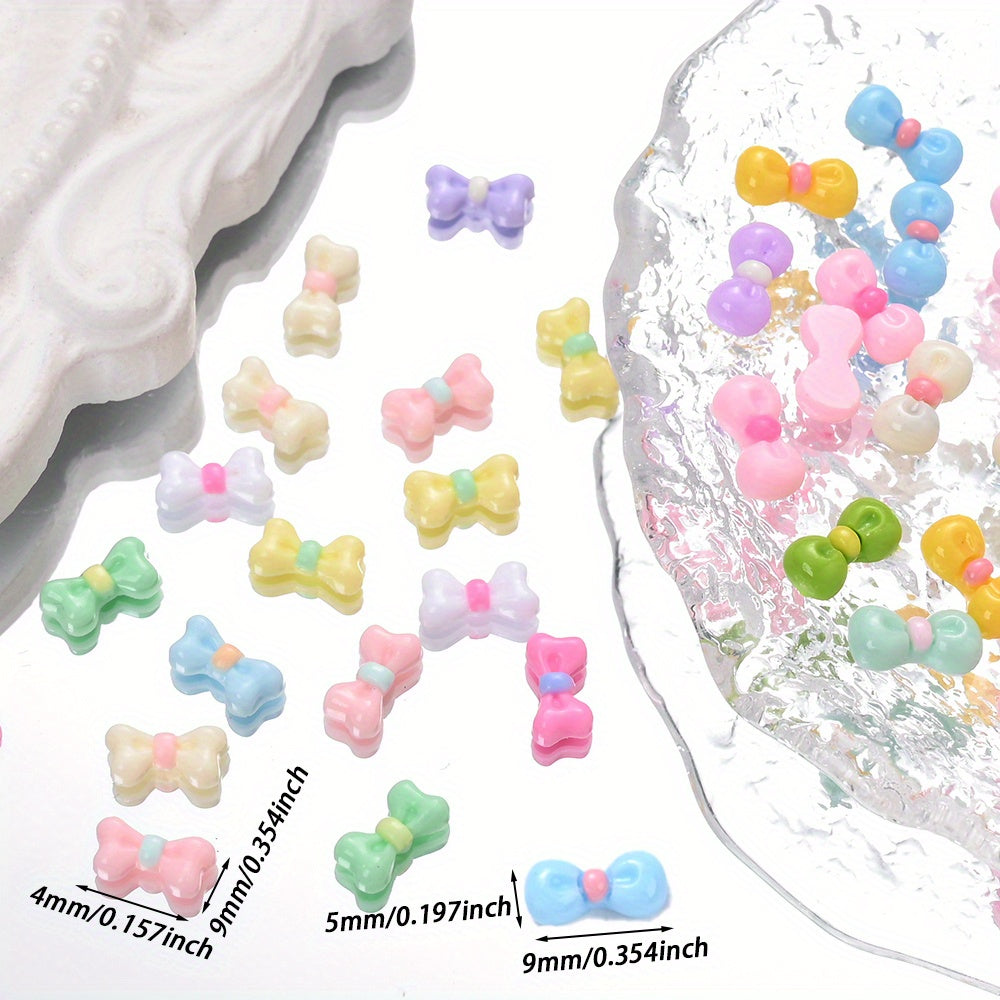 12 Grids Tiny Resin Rhinestone Sticker Beads