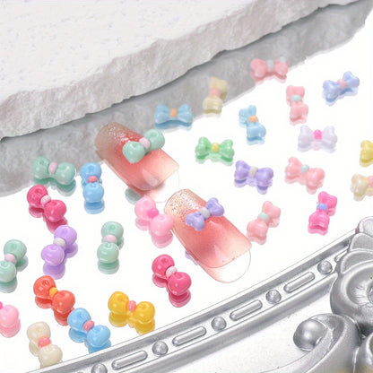 12 Grids Tiny Resin Rhinestone Sticker Beads