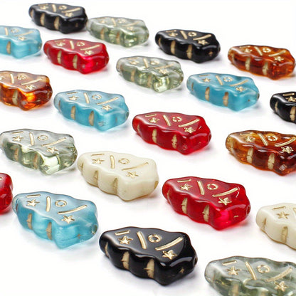Mini Christmas Tree Acrylic Beads