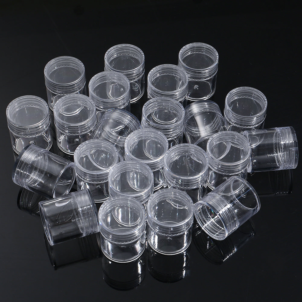 Mini Clear Plastic Square Storage Boxes
